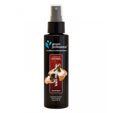Groom Professional Warm Mince Pies Cologne - parfumuotas vanduo šunims Groom Professional Warm Mince Pies Cologne - parfumuotas vanduo šunims