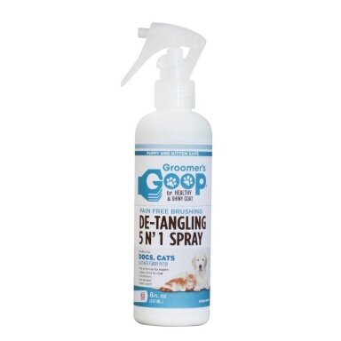 Groomer`s Goop De-Tangling 5in1 Spray, 237 ml - purškalas, kuris palengvina šukavimą, drėkina