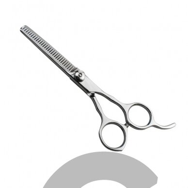 Groom Professional Allievo 6 "- vienpusės filiravimo žirklės, 28 dantukai. Groom Professional Allievo 6 "- vienpusės filiravimo žirklės, 28 dantukai.