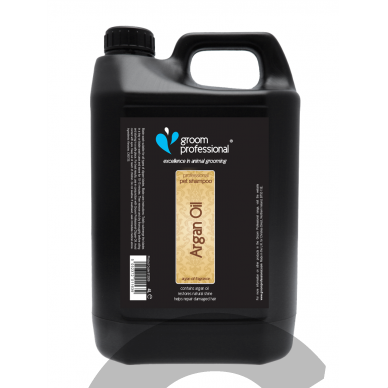 Groom Professional Argan Oil Shampoo - увлажняющий шампунь с маслом арганы для сухих волос. Емкость: 4L Groom Professional Argan Oil Shampoo - увлажняющий шампунь с маслом арганы для сухих волос. Емкость: 4L