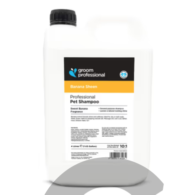 Groom Professional Banana Sheen Shampoo - drėkinamasis šampūnas visų tipų plaukams 1 Groom Professional Banana Sheen Shampoo - drėkinamasis šampūnas visų tipų plaukams 1