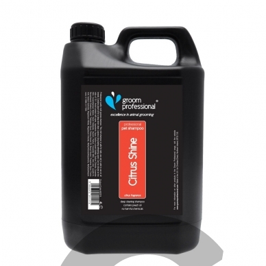 Groom Professional Citrus Shine Shampoo 4l - šampūnas riebiai odai, koncentratas 01:10 Groom Professional Citrus Shine Shampoo 4l - šampūnas riebiai odai, koncentratas 01:10