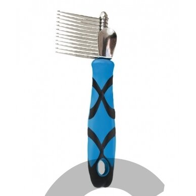 Groom Professional Dematting Comb - šoninė sąvėlų pjaustyklė didesniems šunims 9 ašmenys Groom Professional Dematting Comb - šoninė sąvėlų pjaustyklė didesniems šunims 9 ašmenys