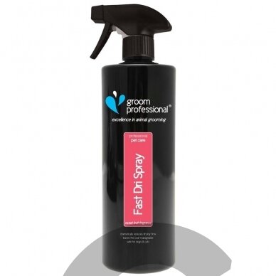 Groom Professional Fast Dri Spray - preparatas sutrumpinantis džiūvimo laiką 50% Groom Professional Fast Dri Spray - preparatas sutrumpinantis džiūvimo laiką 50%