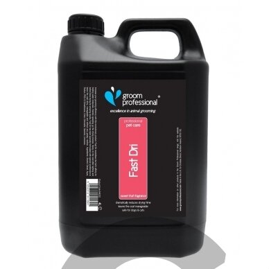 Groom Professional Fast Dri Spray - preparatas sutrumpinantis džiūvimo laiką 50% Groom Professional Fast Dri Spray - preparatas sutrumpinantis džiūvimo laiką 50%