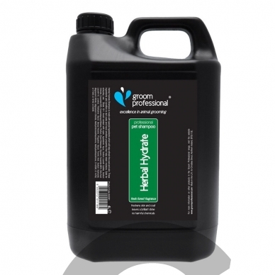 Groom Professional Herbal Hydrate Shampoo 4l - žolelių šampūnas Groom Professional Herbal Hydrate Shampoo 4l - žolelių šampūnas