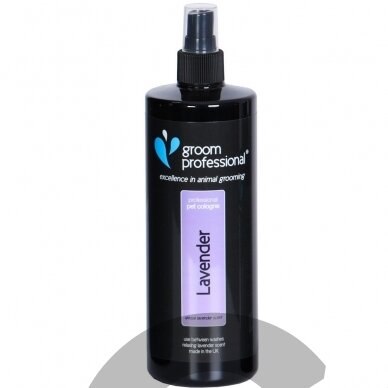 Groom Professional Lavender Cologne - parfumuotas levandų kvapo vanduo Groom Professional Lavender Cologne - parfumuotas levandų kvapo vanduo