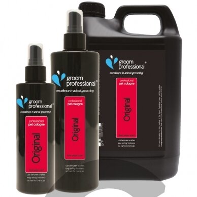 Groom Professional Original Cologne - parfumuotas tualetinis vanduo šuniui Groom Professional Original Cologne - parfumuotas tualetinis vanduo šuniui