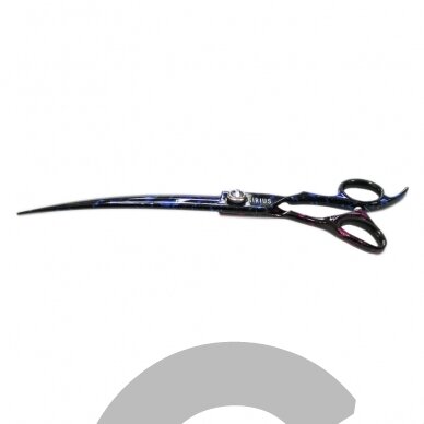 Groom Professional Sirius Curved Scissors 8" - 20 cm lenktos žirklės. 1 Groom Professional Sirius Curved Scissors 8" - 20 cm lenktos žirklės. 1