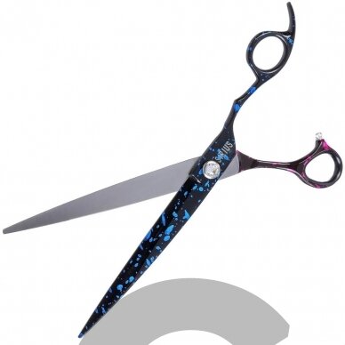 „Groom Professional Sirius“ lenktos žirklės 8.5 “. „Groom Professional Sirius“ lenktos žirklės 8.5 “.