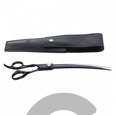 „Groom Professional Sirius“ kairiarankiams skirtos išlenktos žirklės 8,5 "-  21,5 cm. 3