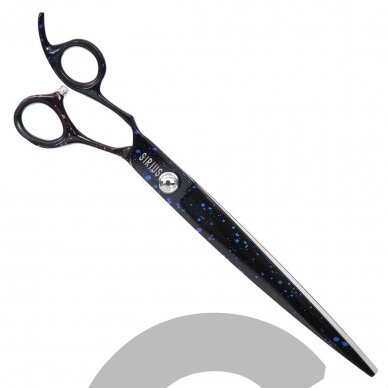 „Groom Professional Sirius“ kairiarankiams skirtos išlenktos žirklės 8,5 "- 21,5 cm. „Groom Professional Sirius“ kairiarankiams skirtos išlenktos žirklės 8,5 "- 21,5 cm.