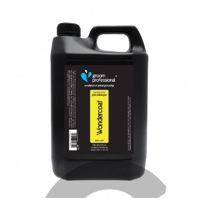 Groom Professional Wondercoat Detangling & Conditioning Spray - lengvinantis iššukavimą kondicionierius Groom Professional Wondercoat Detangling & Conditioning Spray - lengvinantis iššukavimą kondicionierius