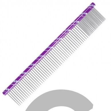 "Chadog" metalinės šukos 20 cm mišrios 80/20 - 4 spalvų pasirinkimas - Spalva: violetinė "Chadog" metalinės šukos 20 cm mišrios 80/20 - 4 spalvų pasirinkimas - Spalva: violetinė