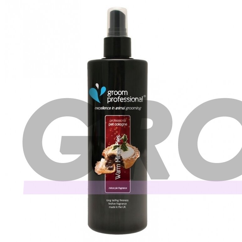 Groom Professional Warm Mince Pies Cologne - parfumuotas vanduo šunims Groom Professional Warm Mince Pies Cologne - parfumuotas vanduo šunims