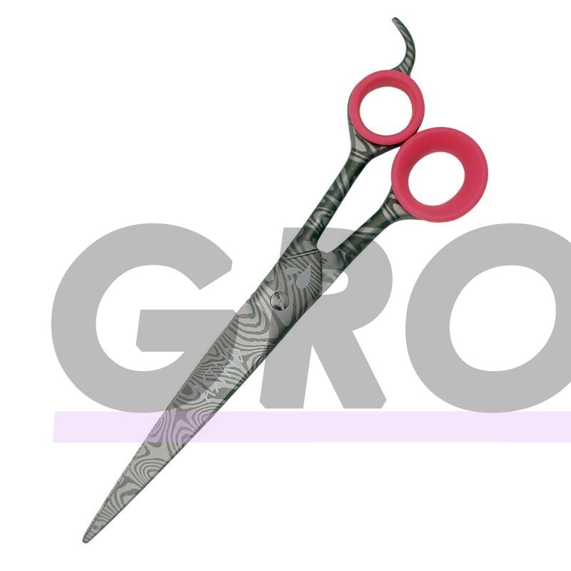 Groom Professional Astrid Straight Scissor 8,25 "- tiesios žirklės su 20 cm mikro pjūviu, plačios.