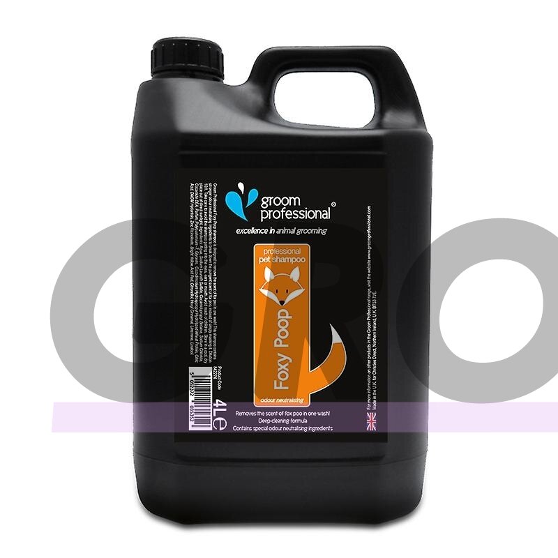 Groom Professional Foy Poop Shampoox -Šampūnas  itin nešvariems gyvūnų plaukams. Talpa: 4L