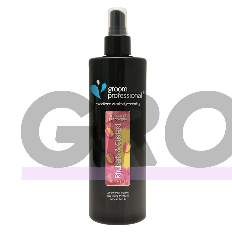 Groom Professional Rhubarb & Custard Cologne - parfumuotas vanduo šunims Groom Professional Rhubarb & Custard Cologne - parfumuotas vanduo šunims