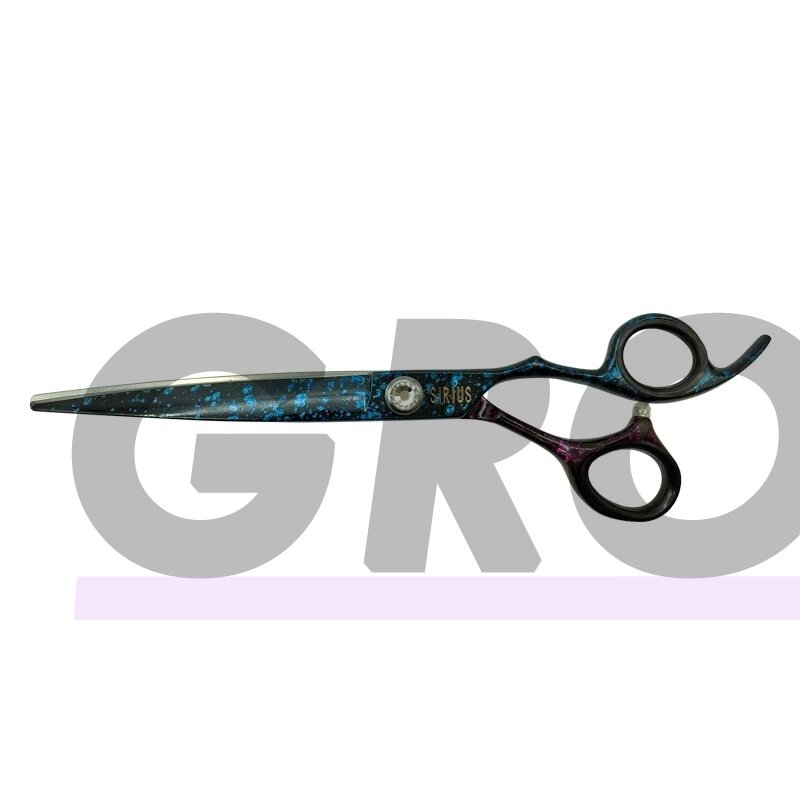 Groom Professional Sirius Straight Scissors 7" - 18 cm tiesios žirklės. Groom Professional Sirius Straight Scissors 7" - 18 cm tiesios žirklės.