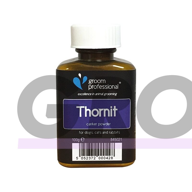 Groom Professional Thornit Ear Powder - gydomieji milteliai, apsaugantys nuo ausų, odos ir išangės infekcijos