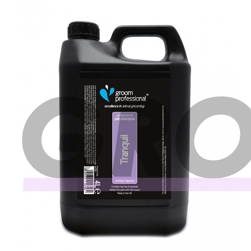 Groom Professional Tranquil Deodorising Shampoo - gaivus šampūnas, pašalinantis nemalonų kvapą. Talpa: 4L Groom Professional Tranquil Deodorising Shampoo - gaivus šampūnas, pašalinantis nemalonų kvapą. Talpa: 4L