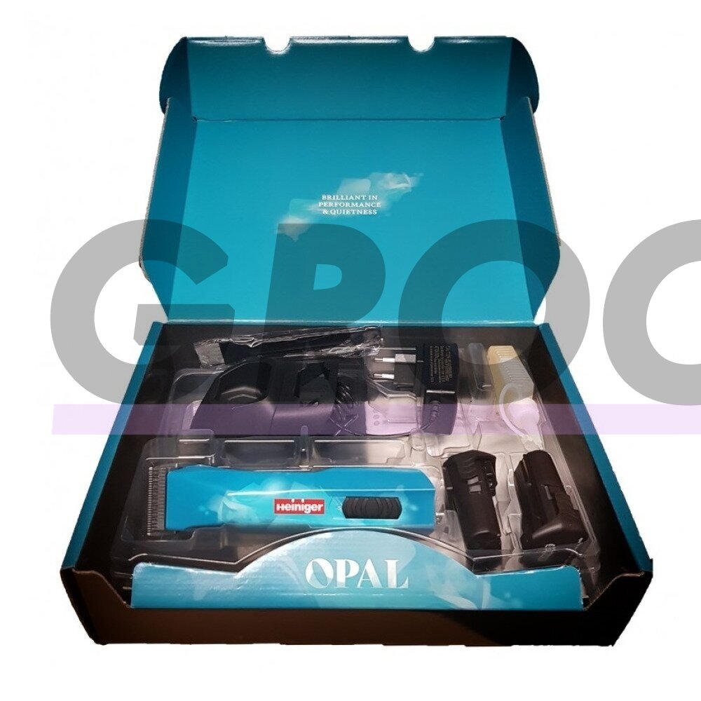 Heiniger Opal 2-Speed Brushless Clipper NEW kirpimo mašinėlė - komplektacijoje dvi įkraunamos baterijos 1 Heiniger Opal 2-Speed Brushless Clipper NEW kirpimo mašinėlė - komplektacijoje dvi įkraunamos baterijos 1