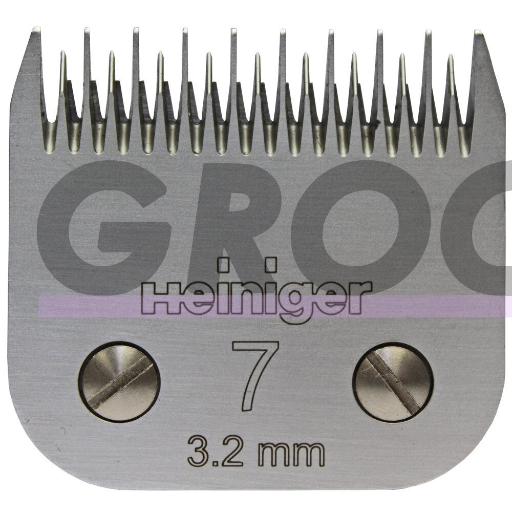 Heiniger  nr 7 - kirpimo galvutė  3,2mm