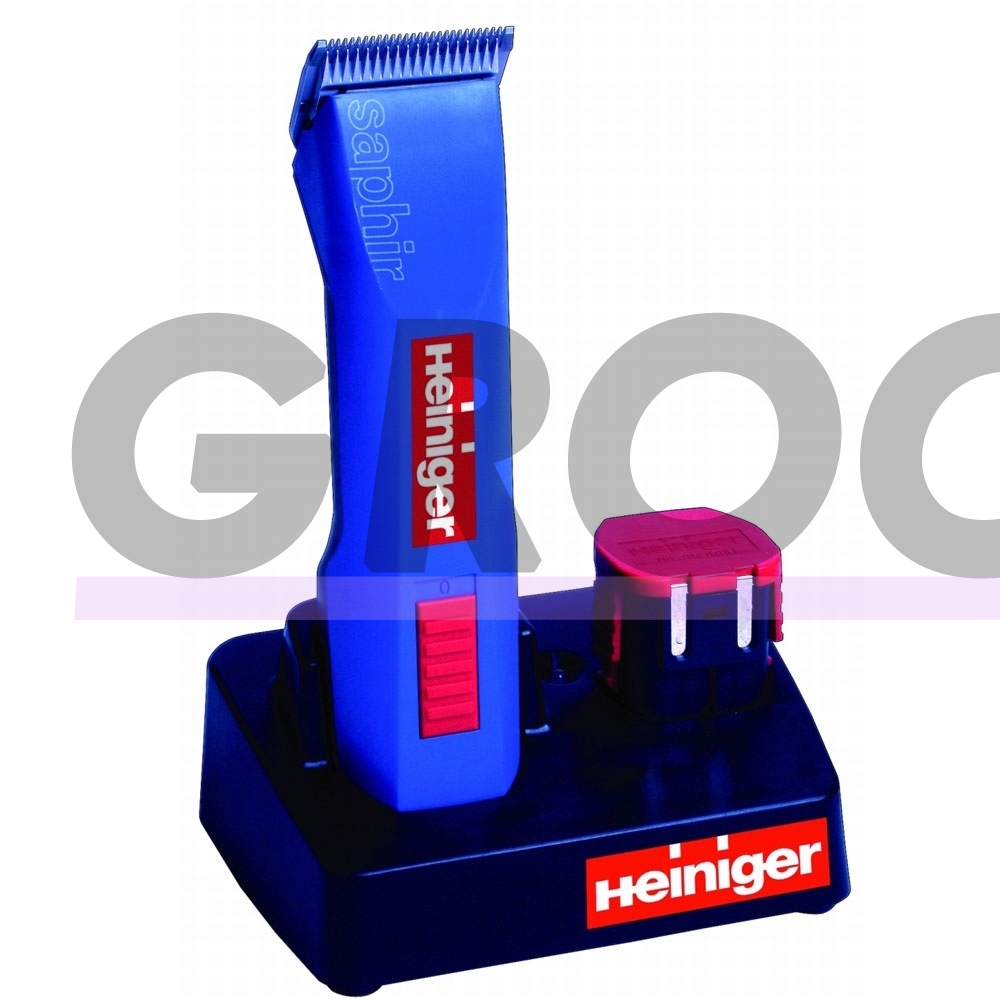 Heiniger Saphir Style profesionali kirpimo mašinėlė - 2 baterijos - galvutė 1,5mm 1 Heiniger Saphir Style profesionali kirpimo mašinėlė - 2 baterijos - galvutė 1,5mm 1