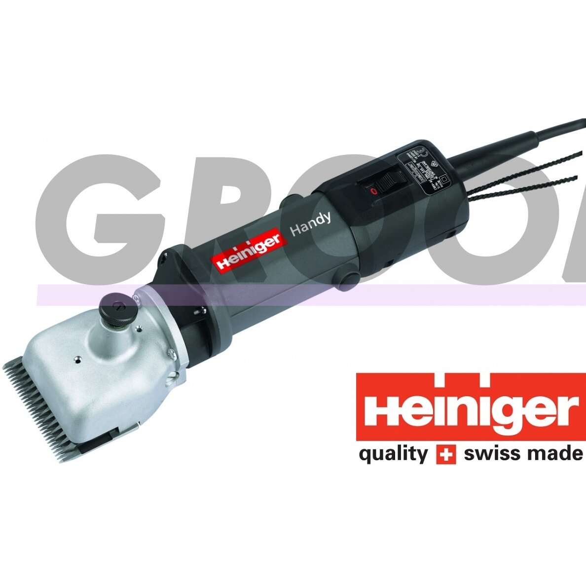 Heiniger Handy 120W Tvirta ir patikima žirgų ir galvijų kirpimo mašinėlė