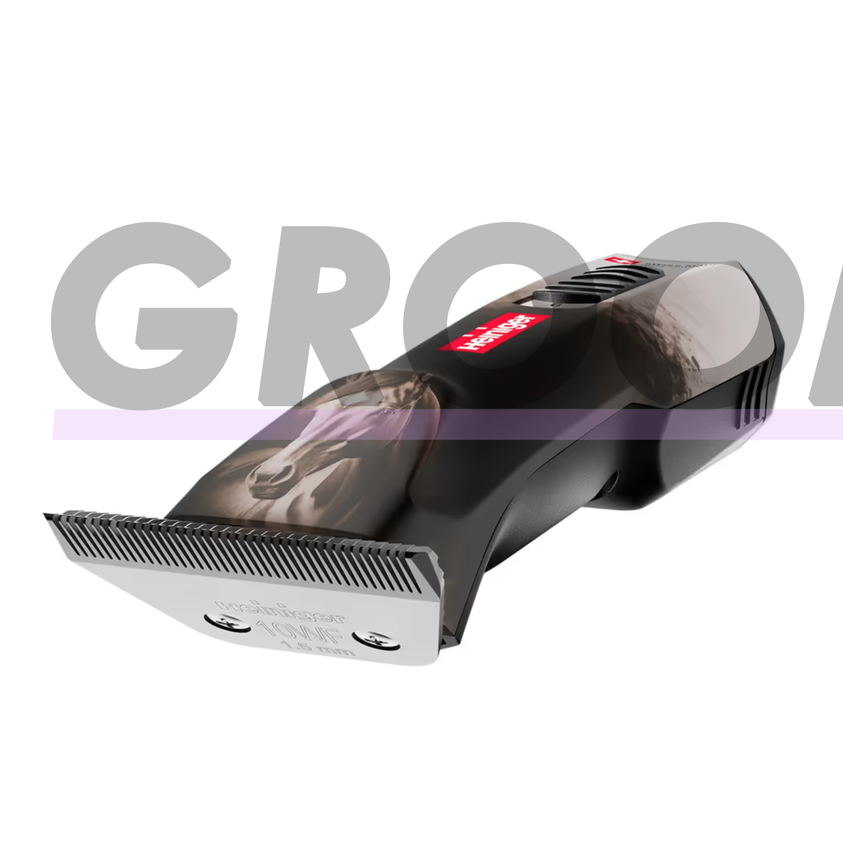 Heiniger Opal Horse Cordless Clipper – belaidė žirgų kirpimo mašinėlė, skirta preciziškiems darbams, su 10WF galvute. 5
