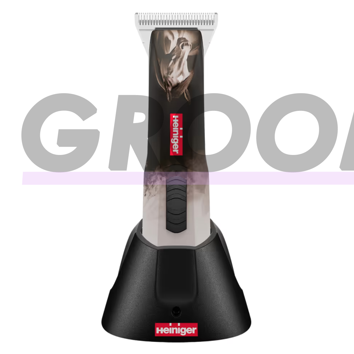 Heiniger Opal Horse Cordless Clipper – belaidė žirgų kirpimo mašinėlė, skirta preciziškiems darbams, su 10WF galvute. 6