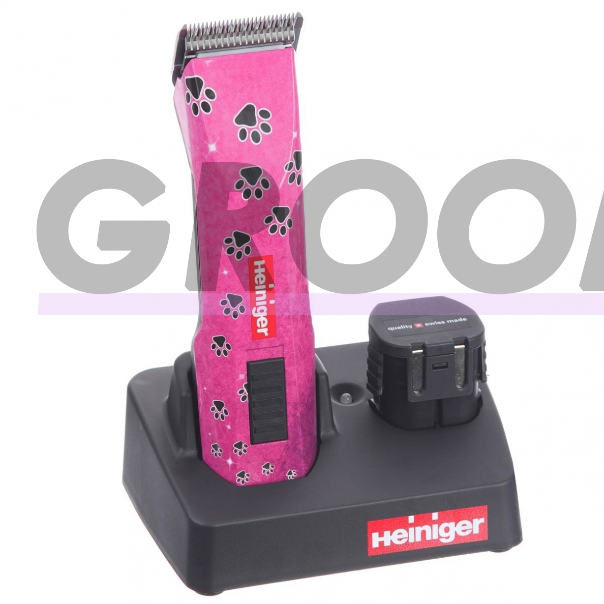 Heiniger Saphir Pink Limited Edition belaidė mašinėlė 1