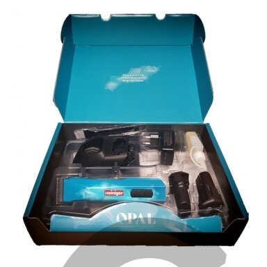 Heiniger Opal 2-Speed Brushless Clipper NEW kirpimo mašinėlė - komplektacijoje dvi įkraunamos baterijos Heiniger Opal 2-Speed Brushless Clipper NEW kirpimo mašinėlė - komplektacijoje dvi įkraunamos baterijos