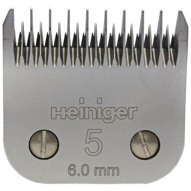 Heiniger  nr 5 - tkirpimo galvutė 6mm