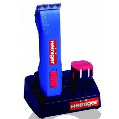 Heiniger Saphir Style profesionali kirpimo mašinėlė - 2 baterijos - galvutė 1,5mm Heiniger Saphir Style profesionali kirpimo mašinėlė - 2 baterijos - galvutė 1,5mm