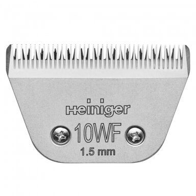 "Heiniger Saphir Blade 10WF" - plati 1,5 mm Snap-On kirpimo galvutė