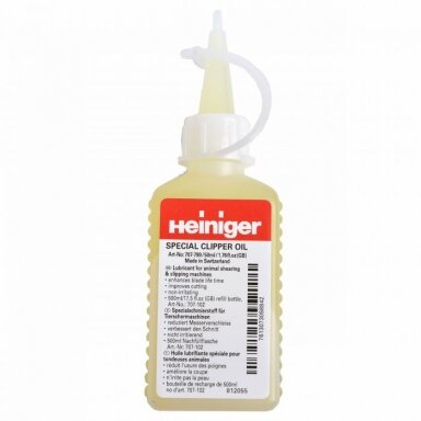 Heiniger Special Clipper Oil - alyva ašmenims prižiūrėti  - Talpa: 50ml