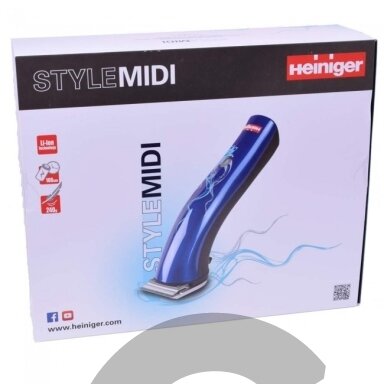 Heiniger Style Midi Trimmer belaidis trimeris Heiniger Style Midi Trimmer belaidis trimeris