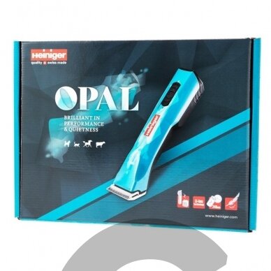 Heiniger Opal 2-Speed Brushless Clipper NEW 5