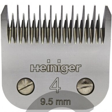 Heiniger nr 4 - kirpimo galvutė 9,5mm Heiniger nr 4 - kirpimo galvutė 9,5mm