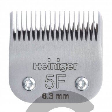 Heiniger ostrze nr 5F - pkirpimo galvutė 6,3 mm Heiniger ostrze nr 5F - pkirpimo galvutė 6,3 mm