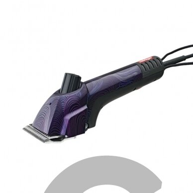 Heiniger Progress Style 80W Tvirta, profesionali žirgų ir galvijų kirpimo mašinėlė, naujos konstrukcijos ir su 31/15 kirpim galvute rinkiniu, violetinė 1 Heiniger Progress Style 80W Tvirta, profesionali žirgų ir galvijų kirpimo mašinėlė, naujos konstrukcijos ir su 31/15 kirpim galvute rinkiniu, violetinė 1
