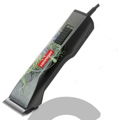 Heiniger Saphir Cord - профессиональные аккумуляторные машинки для стрижки животных с лезвием №10 (1,5 мм) 1