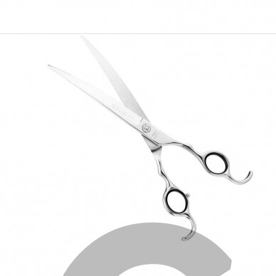 Henbor Infinity Pet Line Curved Scissors - профессиональные ножницы для животных, изогнутые - 8" 1