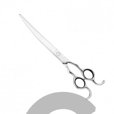 Henbor Infinity Pet Line Curved Scissors - профессиональные ножницы для животных, изогнутые - 8" 2