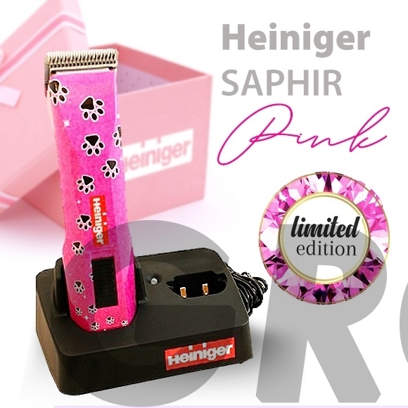 Heiniger Saphir Pink Limited Edition belaidė mašinėlė 5