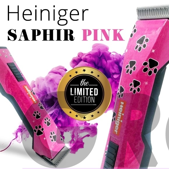 Heiniger Saphir Pink Limited Edition belaidė mašinėlė