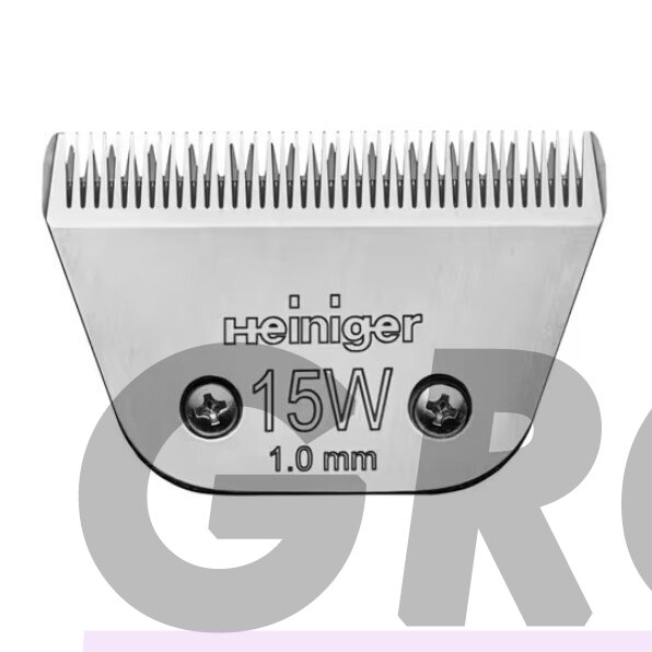 Heiniger Saphir Blade 15W - plati 1 mm Snap-On galvutė Heiniger Saphir Blade 15W - plati 1 mm Snap-On galvutė
