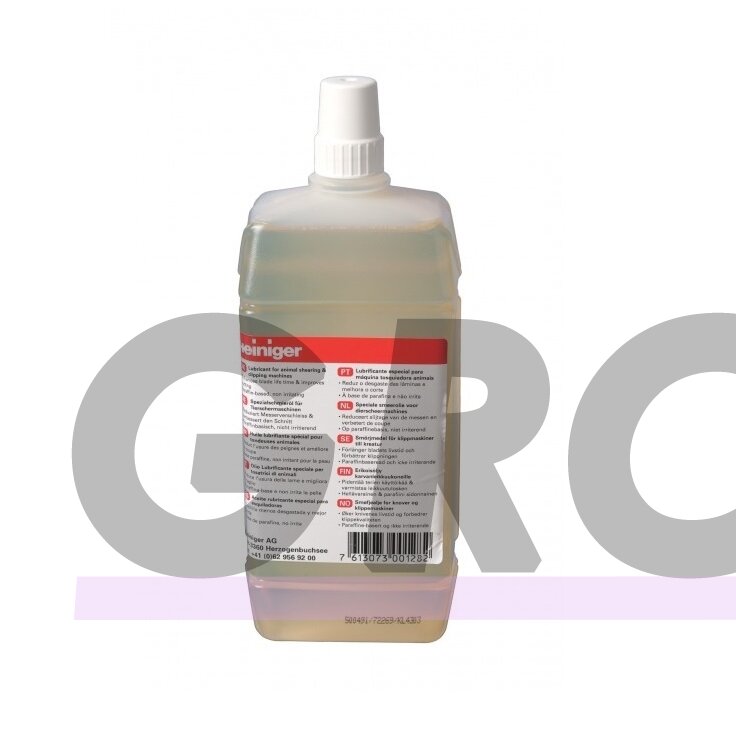 Heiniger Special Clipper Oil - alyva ašmenims prižiūrėti - Talpa: 500ml Heiniger Special Clipper Oil - alyva ašmenims prižiūrėti - Talpa: 500ml