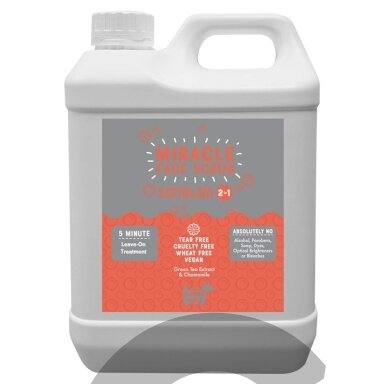 Hownd Miracle Face Scrub & Natural Tear Stain Treatment - скраб для удаления пятен и разводов на морде - Объем: 2,5 л
